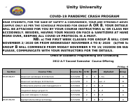 unity schedule.xlsx